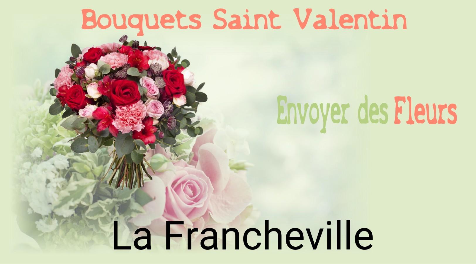 Roses de Saint-Valentin livrées à La Francheville